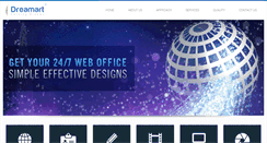 Desktop Screenshot of dreamartinteractive.com
